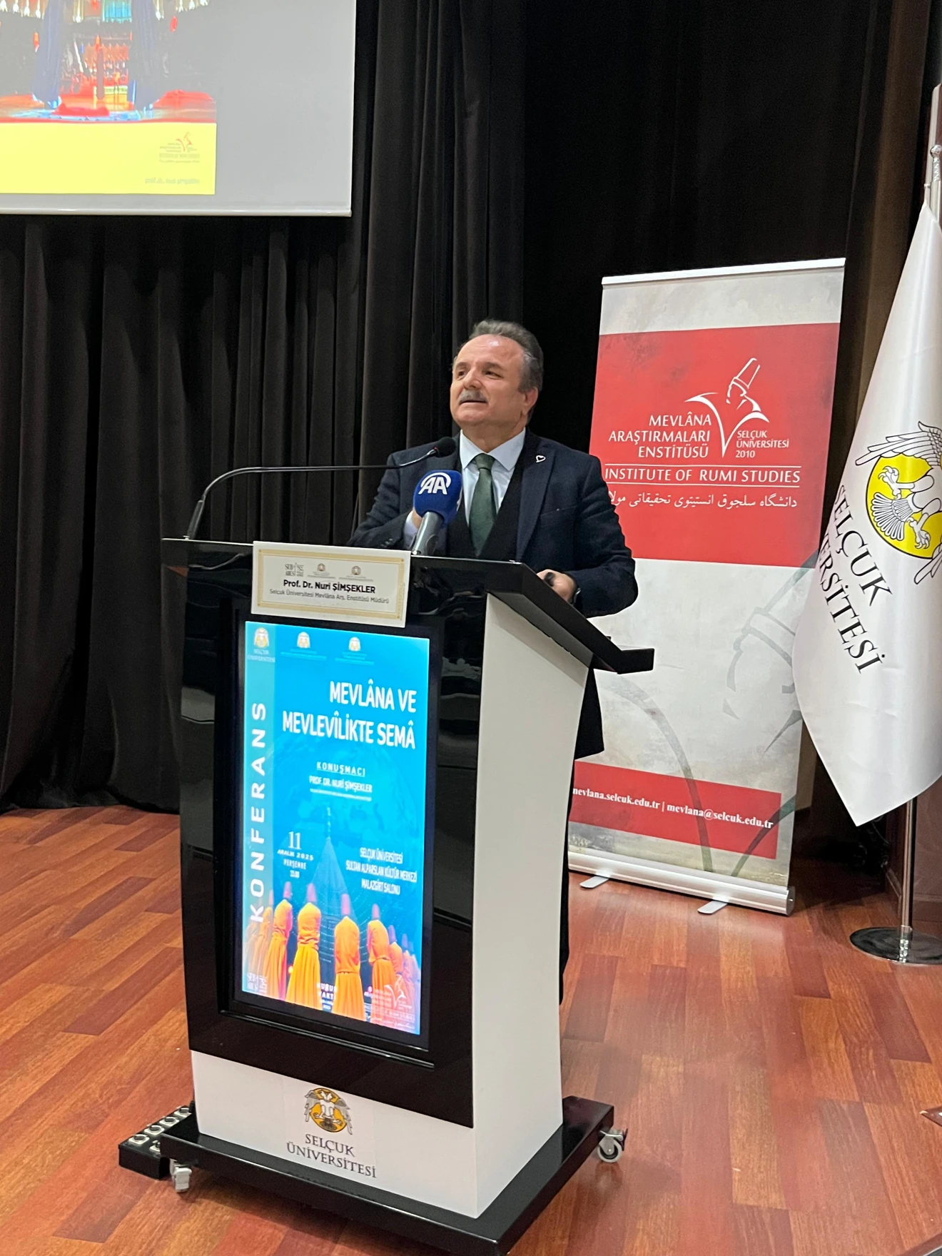 “Mevlâna ve Mevlevîlikte Semâ” Konferansı